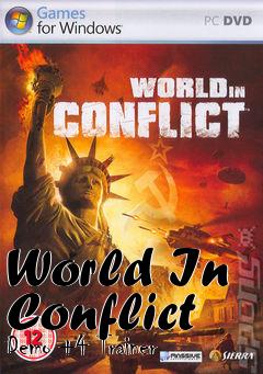 Box art for World
In Conflict Demo +4 Trainer