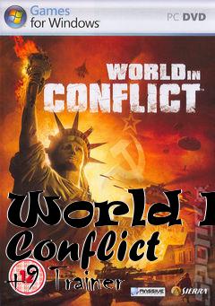 Box art for World
In Conflict +9 Trainer