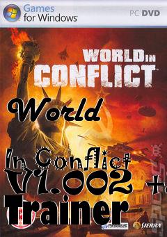 Box art for World
            In Conflict V1.002 +9 Trainer