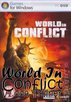 Box art for World
In Conflict V1.009 Trainer