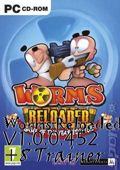 Box art for Worms
Reloaded V1.0.0.452 +8 Trainer