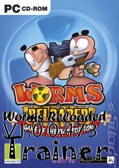 Box art for Worms
Reloaded V1.0.0.473 Trainer