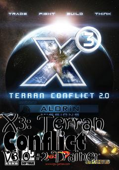 Box art for X3:
Terran Conflict V3.0 +2 Trainer