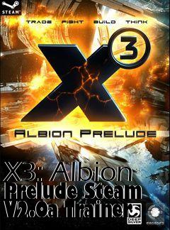 Box art for X3:
Albion Prelude Steam V2.0a Trainer