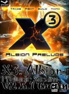 Box art for X3:
Albion Prelude Steam V2.5.1 Trainer
