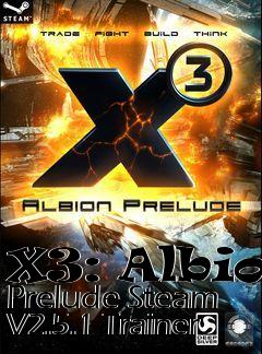 Box art for X3:
Albion Prelude Steam V2.5.1 Trainer