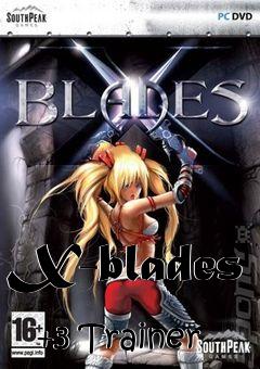 Box art for X-blades
            +3 Trainer