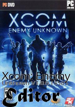 Box art for Xcom:
Enemy Unknown V1.0.0.14565 Editor