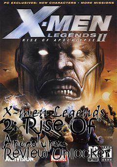 Box art for X-men
Legends 2: Rise Of Apocalypse Review Unlocker