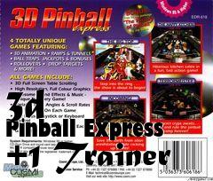 Box art for 3d
      Pinball Express +1 Trainer