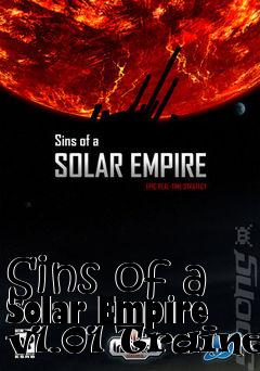 Box art for Sins of a Solar Empire v1.01 Trainer