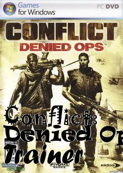 Box art for Conflict: Denied Ops Trainer