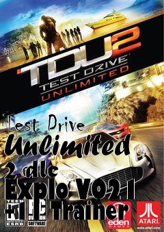 Box art for Test
Drive Unlimited 2 dlc Explo V021 +11 Trainer