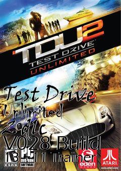 Box art for Test
Drive Unlimited 2 dlc V028 Build 13 +11 Trainer