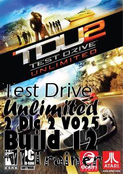 Box art for Test
Drive Unlimited 2 Dlc 2 V025 Build 12 +11 Trainer
