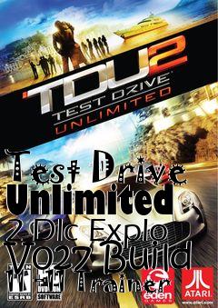 Box art for Test
Drive Unlimited 2 Dlc Explo V027 Build 11 +11 Trainer