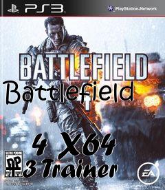 Box art for Battlefield
            4 X64 +3 Trainer
