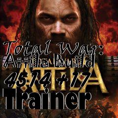 Box art for Total
War: Attila Build 4514 +17 Trainer