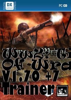 Box art for Ww2:
Time Of Wrath V1.70 +7 Trainer