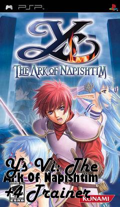 Box art for Ys
Vi: The Ark Of Napishtim +4 Trainer