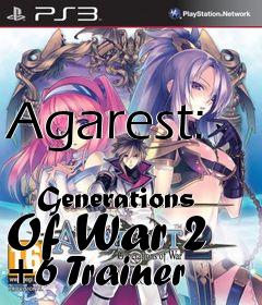 Box art for Agarest:
            Generations Of War 2 +6 Trainer