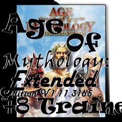 Box art for Age
            Of Mythology: Extended Edition V1.11.3165 +8 Trainer