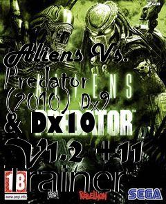 Box art for Aliens
Vs. Predator (2010) Dx9 & Dx10 V1.2 +11 Trainer