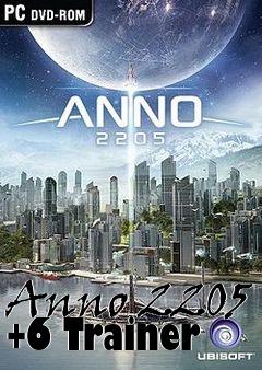 Box art for Anno
2205 +6 Trainer