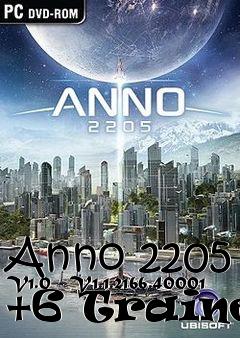 Box art for Anno
2205 V1.0 - V1.1.2166.40001 +6 Trainer