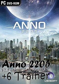Box art for Anno
2205 V1.0 - V1.2.2311.44109 +6 Trainer