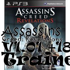 Box art for Assassins
Creed: Revelations V1.01 +18 Trainer