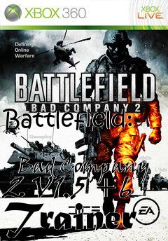 Box art for Battlefield:
            Bad Company 2 V1.5 +6 Trainer