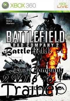 Box art for Battlefield:
            Bad Company 2 V1.6 +6 Trainer