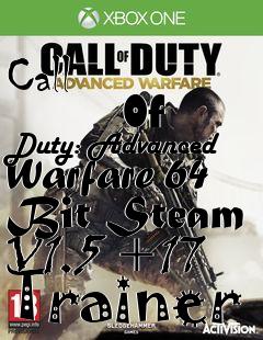 Box art for Call
            Of Duty: Advanced Warfare 64 Bit Steam V1.5 +17 Trainer