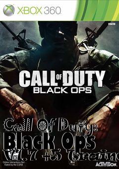 Box art for Call
Of Duty: Black Ops V1.7 +5 Trainer