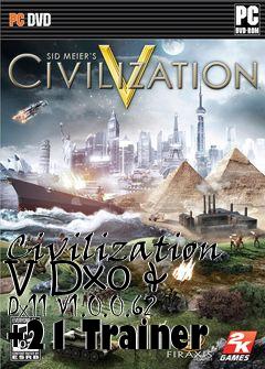 Box art for Civilization
V Dx0 & Dx11 V1.0.0.62 +21 Trainer
