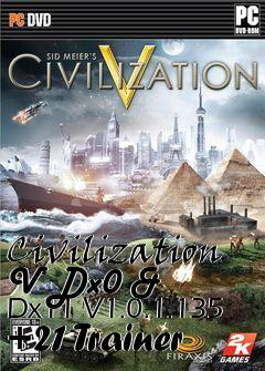 Box art for Civilization
V Dx0 & Dx11 V1.0.1.135 +21 Trainer