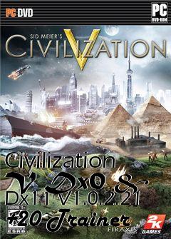 Box art for Civilization
V Dx0 & Dx11 V1.0.2.21 +20 Trainer