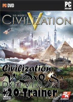 Box art for Civilization
V Dx0 & Dx11 V1.0.2.21 +20 Trainer