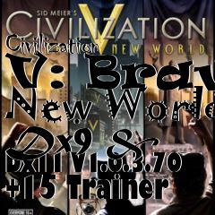 Box art for Civilization
V: Brave New World Dx9 & Dx11 V1.0.3.70 +15 Trainer