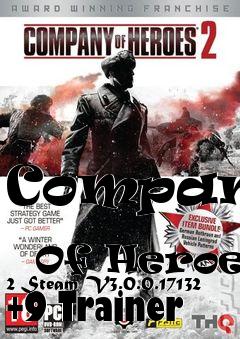 Box art for Company
            Of Heroes 2 Steam V3.0.0.17132 +9 Trainer