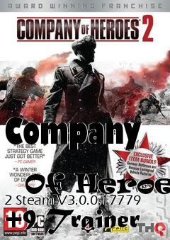 Box art for Company
            Of Heroes 2 Steam V3.0.0.17779 +9 Trainer