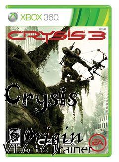 Box art for Crysis
            3 Origin V1.6 +6 Trainer