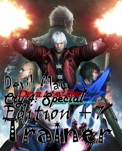 Box art for Devil
May Cry 4: Special Edition +7 Trainer