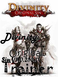 Box art for Divinity:
            Original Sin V1.0.252.0 Trainer