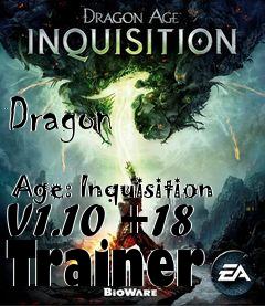 Box art for Dragon
            Age: Inquisition V1.10 +18 Trainer