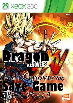 Box art for Dragon
            Ball Xenoverse Save Game Editor V1.1.1.0