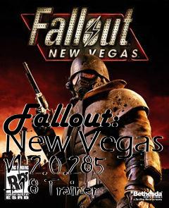 Box art for Fallout:
New Vegas V1.2.0.285 +18 Trainer