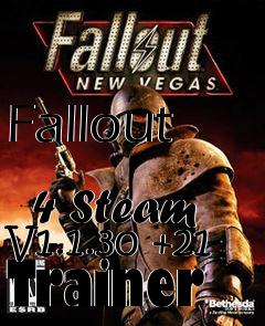 Box art for Fallout
            4 Steam V1.1.30 +21 Trainer