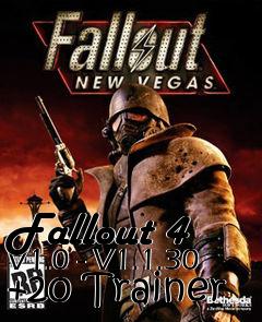 Box art for Fallout
4 V1.0 - V1.1.30 +20 Trainer